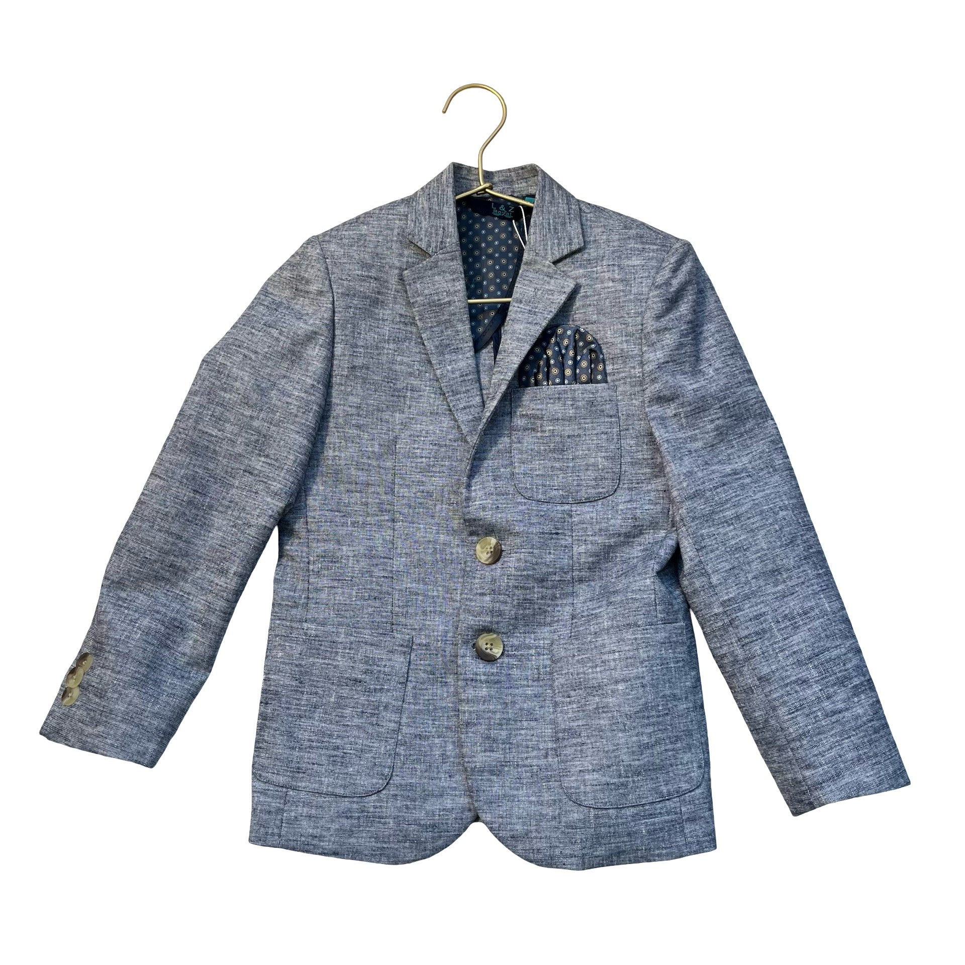 Leo & Zachary Blue Blazer - Size 6 Estimated