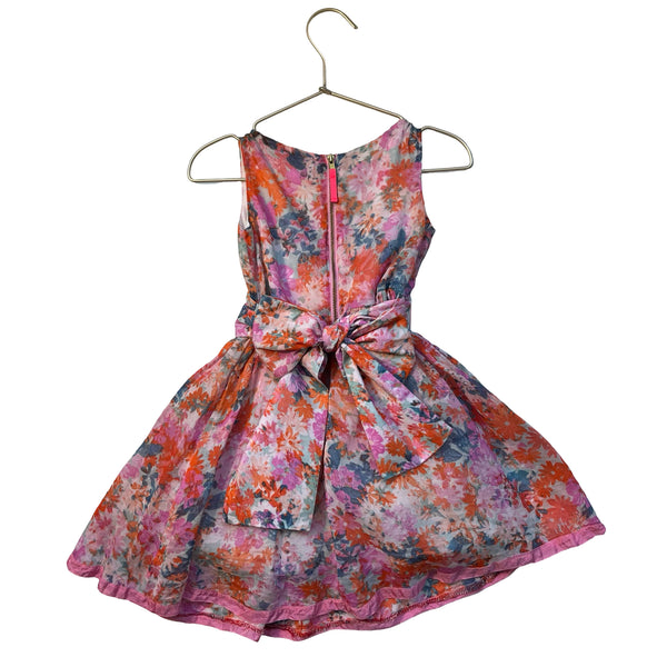 Crewcuts Floral Dress & Sash - Size 3