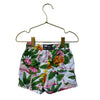 Janie and Jack Tropical Flamingo Print Swim Trunks - Size 12-18 Mo