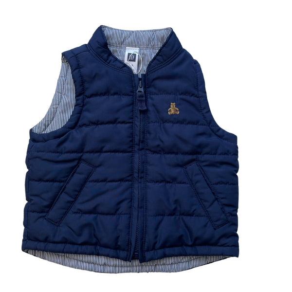 Baby Gap Navy Vest - Size 3-6 Months