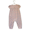 Beaufort Bonnet Pink Floral Jumpsuit - Size 2T