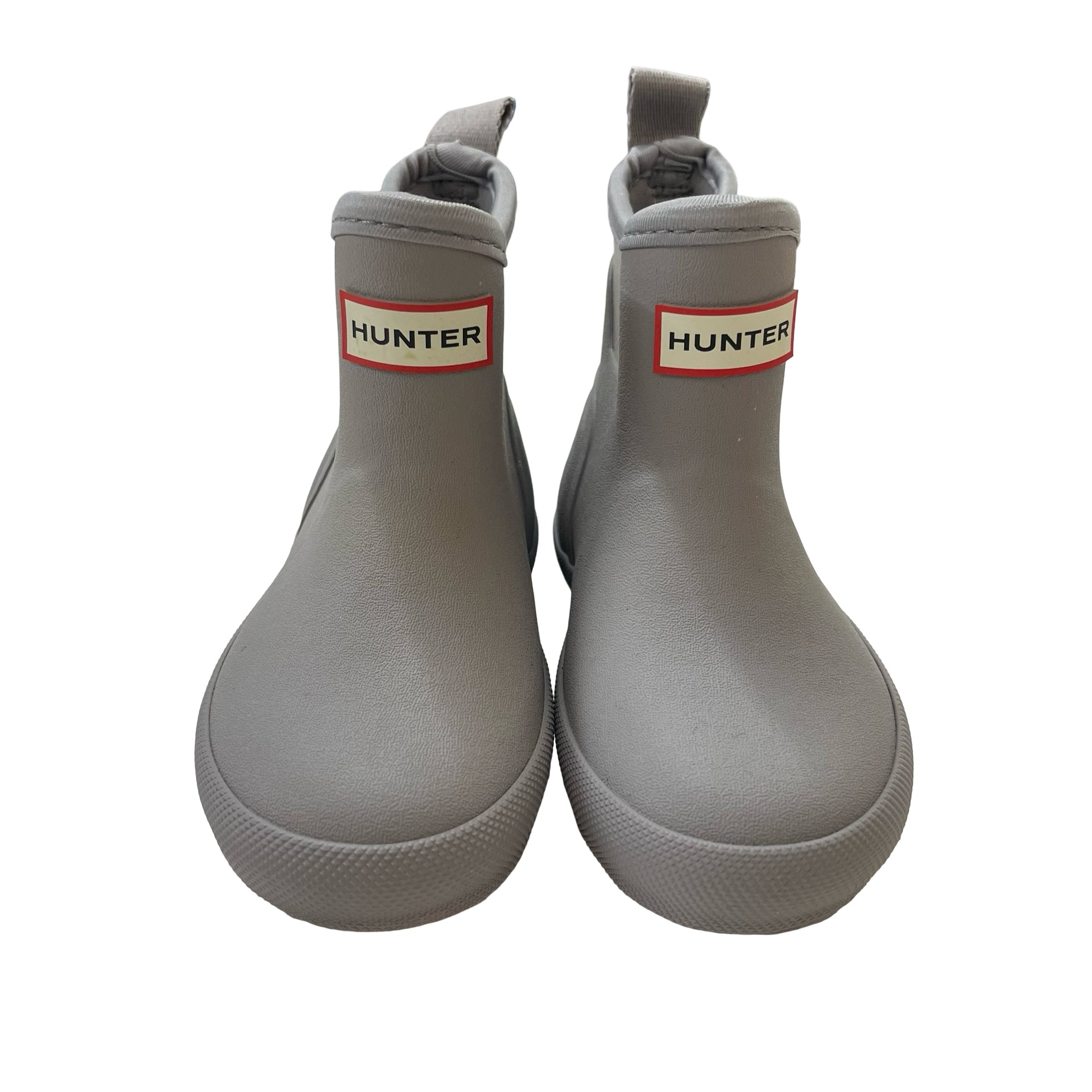 Hunter Finley Gray Ankle Rain Boots New in Box - Size US 8B/9G (UK 7, EU 24)