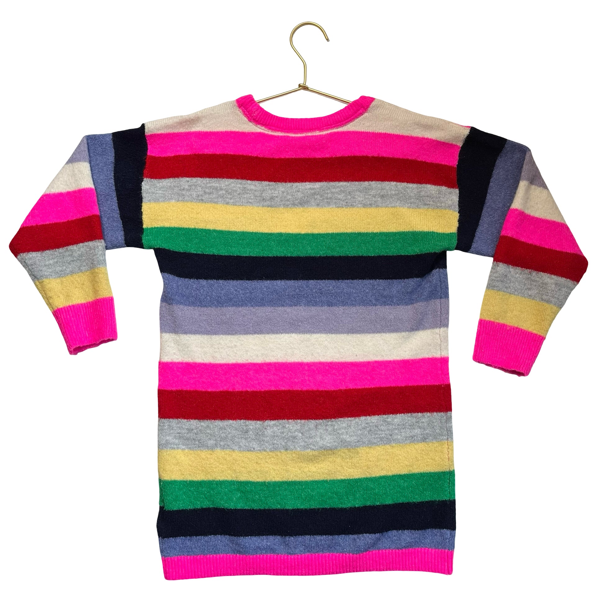 Gap Kids Colorful Striped Sweater Dress - Size S 6-7