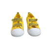 Converse All-Star Yellow Construction Velcro Sneakers - Size 10