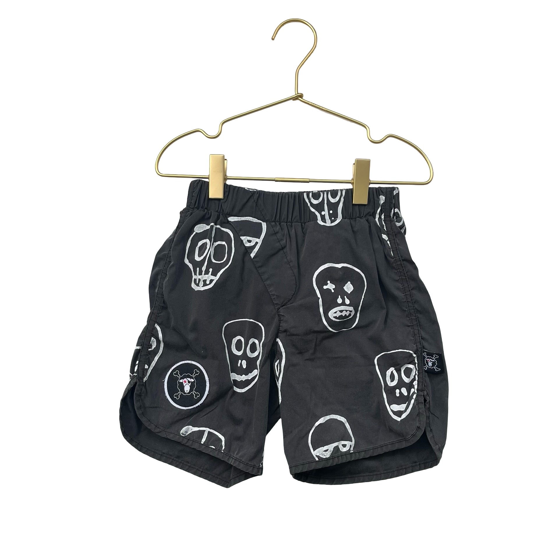 Nununu Black & White Face Print Swim Suit -Size 3-4