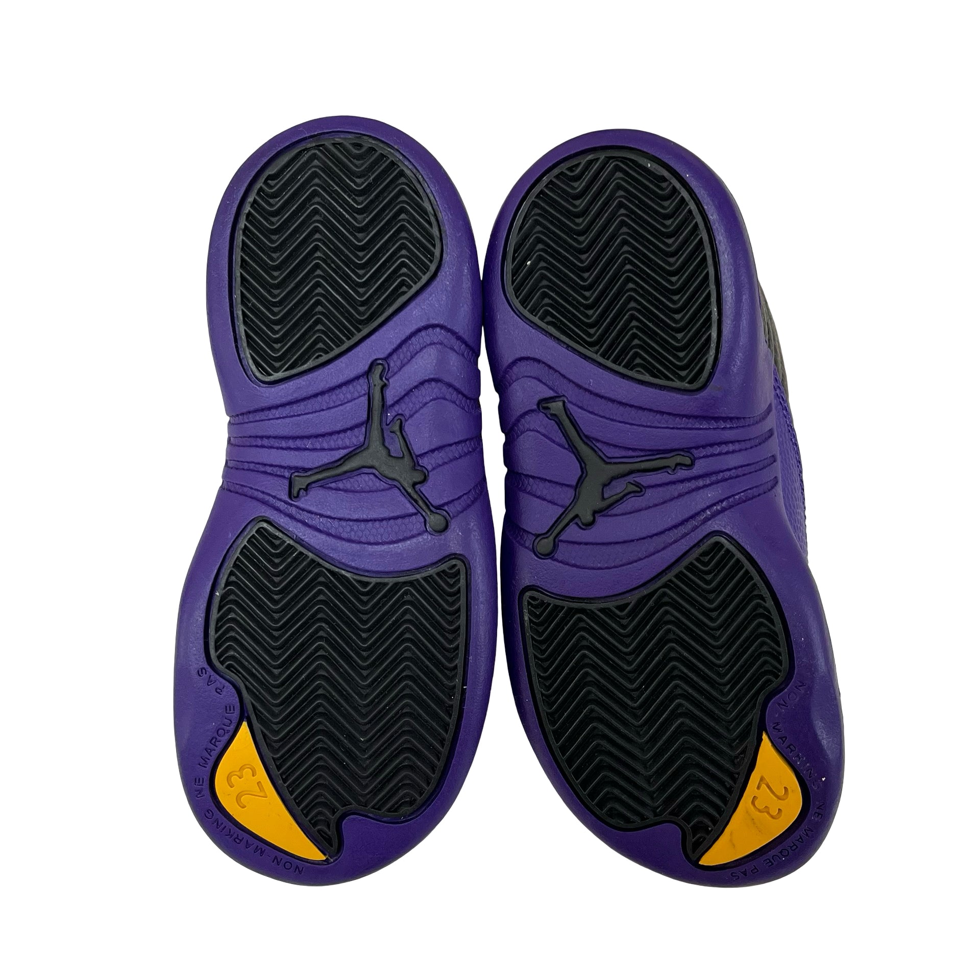 Nike Jordan Black & Purple Sneakers - Size 9C