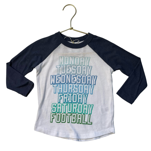 Chaser Days of Week & Football Shirt - Size 2