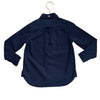 Janie and Jack Navy Corduroy Button Down Shirt - Size 4