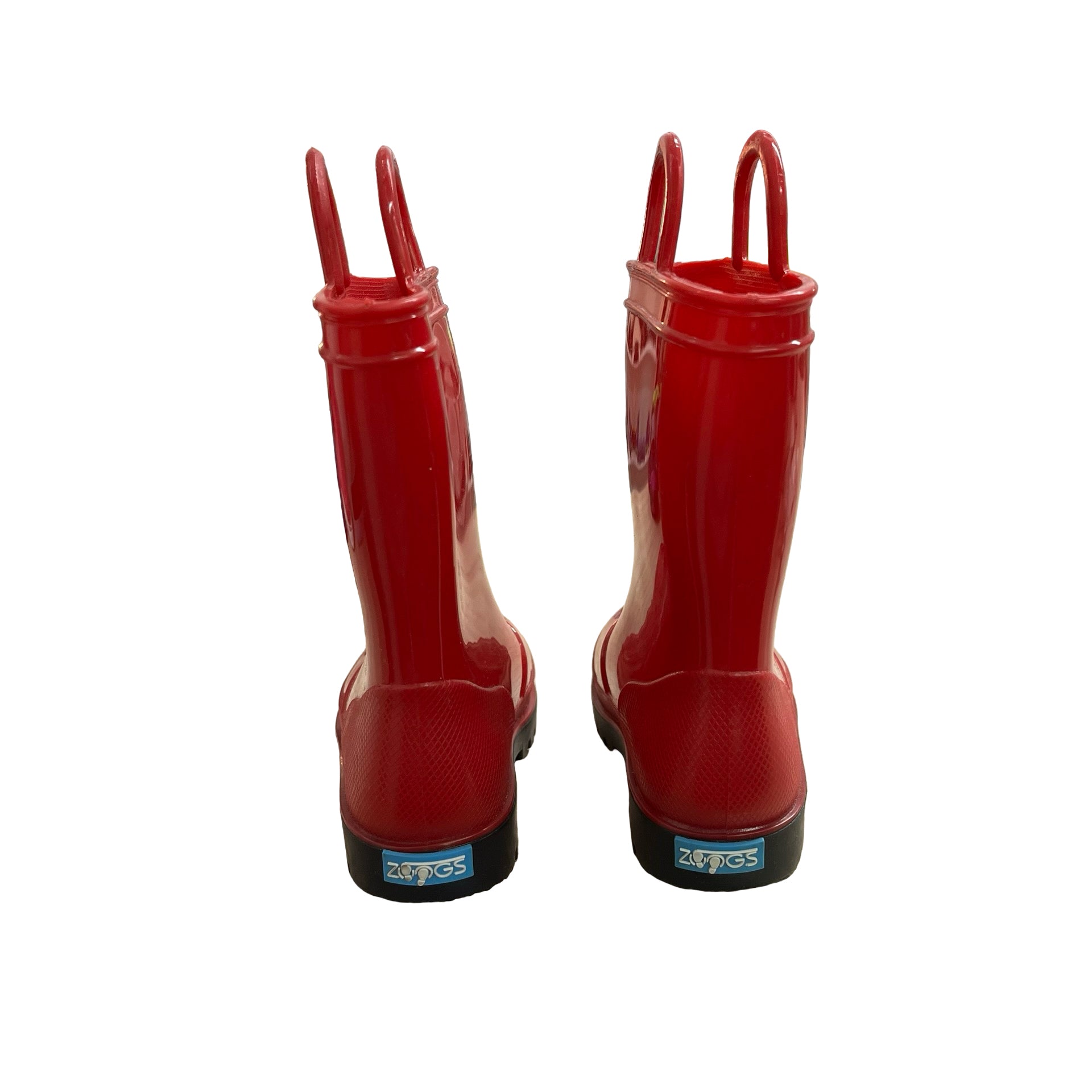 Zoogs Red Rain Boots - Size 7