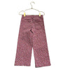 Zara Dusty Pink Floral Denim Jeans - Size 6