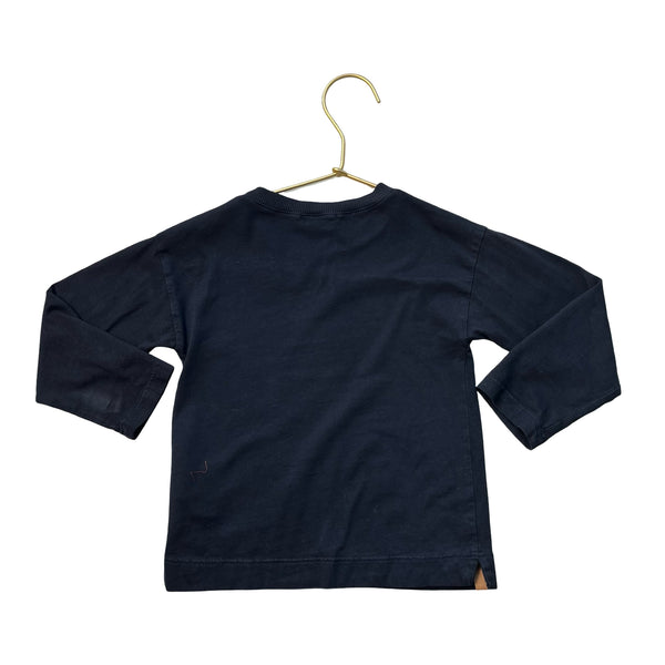 1 + in the family Navy Shirt - Size 18 Mo