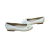 Lands' End Ivory Iridescent Ballet Flats - Size 13