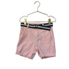 Janie and Jack Peach Linen-Cotton Shorts & Belt - Size 4