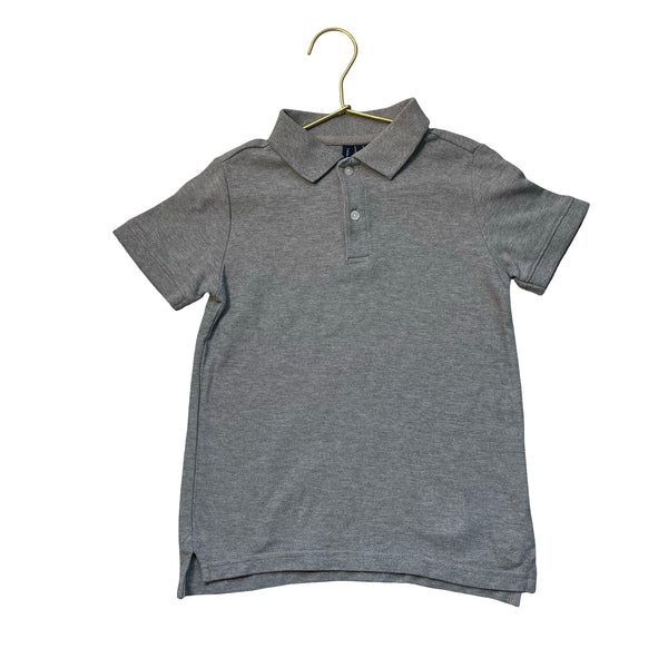 Janie and Jack Gray Polo Shirt - Size 5