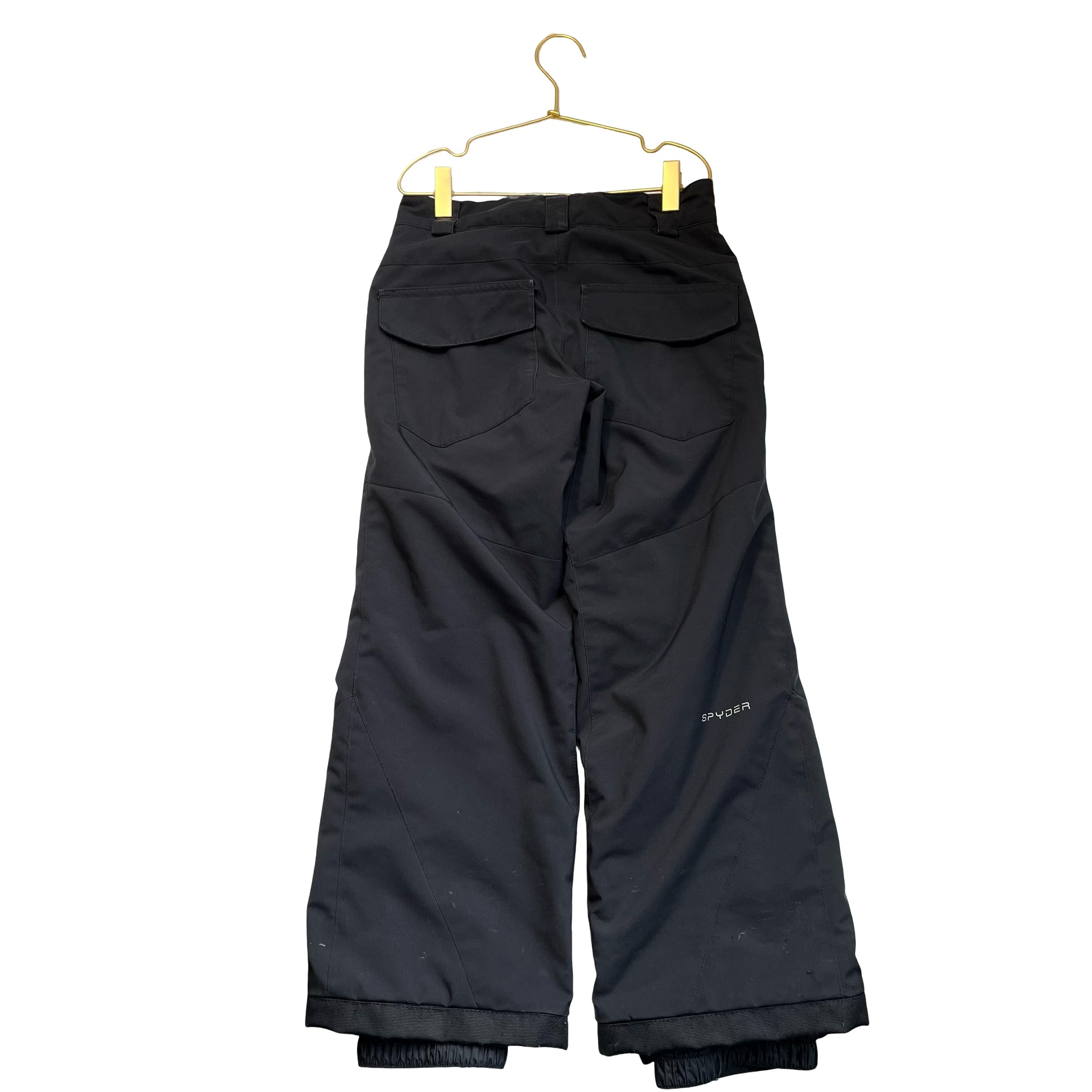 Spyder Black Snow Pants (Note: Wear in Lower Leg) - Size 8