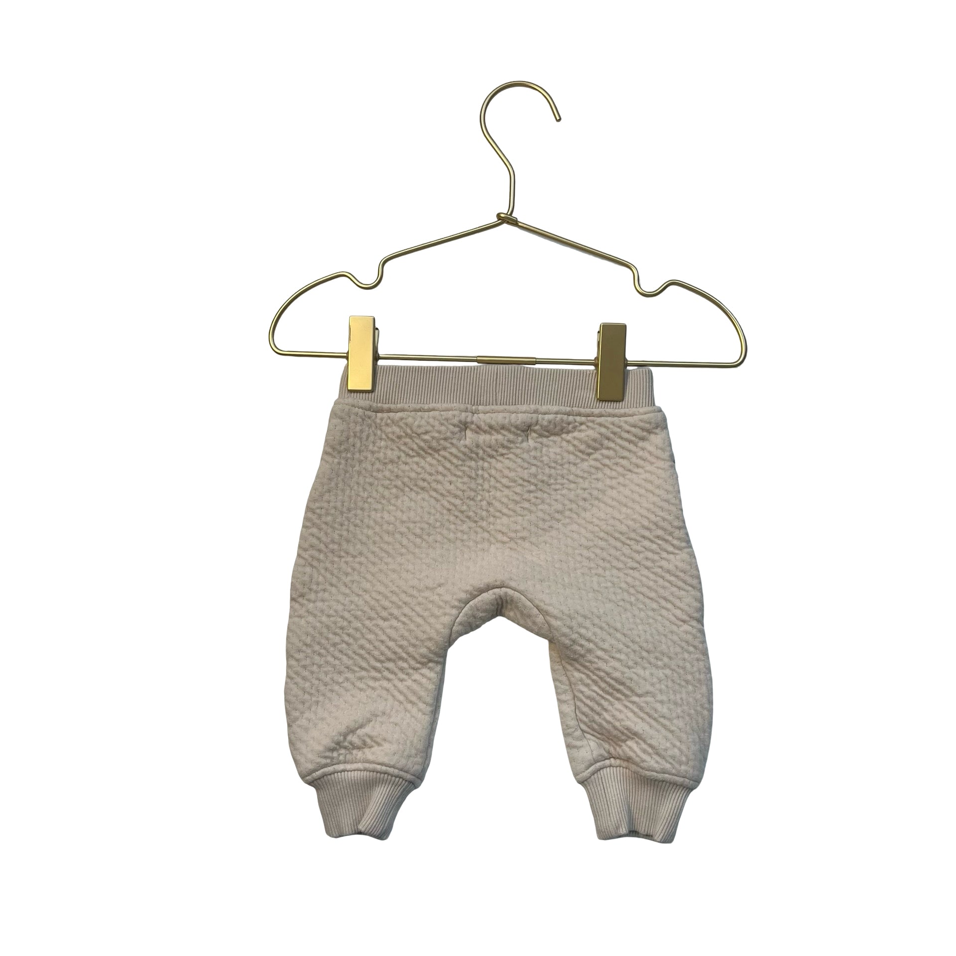 Pehr Ivory Quilted Pants - Size 3-6 Mo