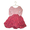 Mini Boden Pink Velvet & Tulle Dress - Size 5-6Y