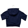 Gap Kids Navy Zip-Up Hooded Sweatshirt - Size S 6-7