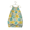 Zara Ivory, Yellow & Teal Floral Sleeveless Dress - Size 6/7