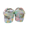 Cat & Jack Pastel Swirl Sandals - Size 9
