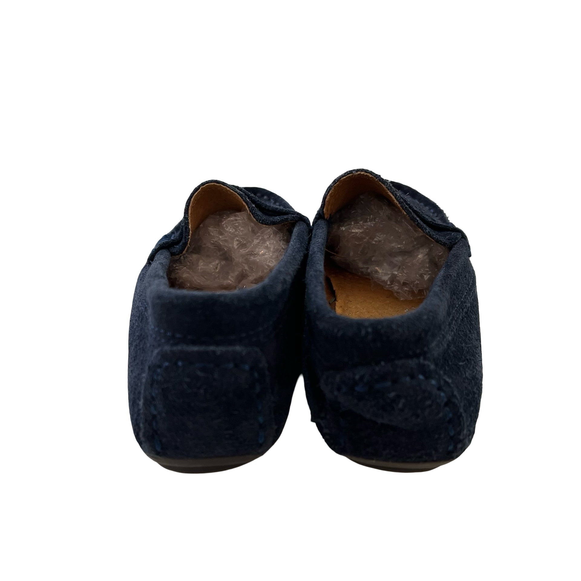 Crewcuts x Childrenchic Navy Suede Loafers - Size 25 (8.5)