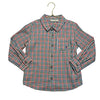 JoJo Maman Bebe Multi-Color Check Button Down Shirt - Size 5/6