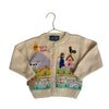 Fairy Tales on Parade Old McDonald 100% Cotton Cardigan Sweater - 12-24 Mo Est