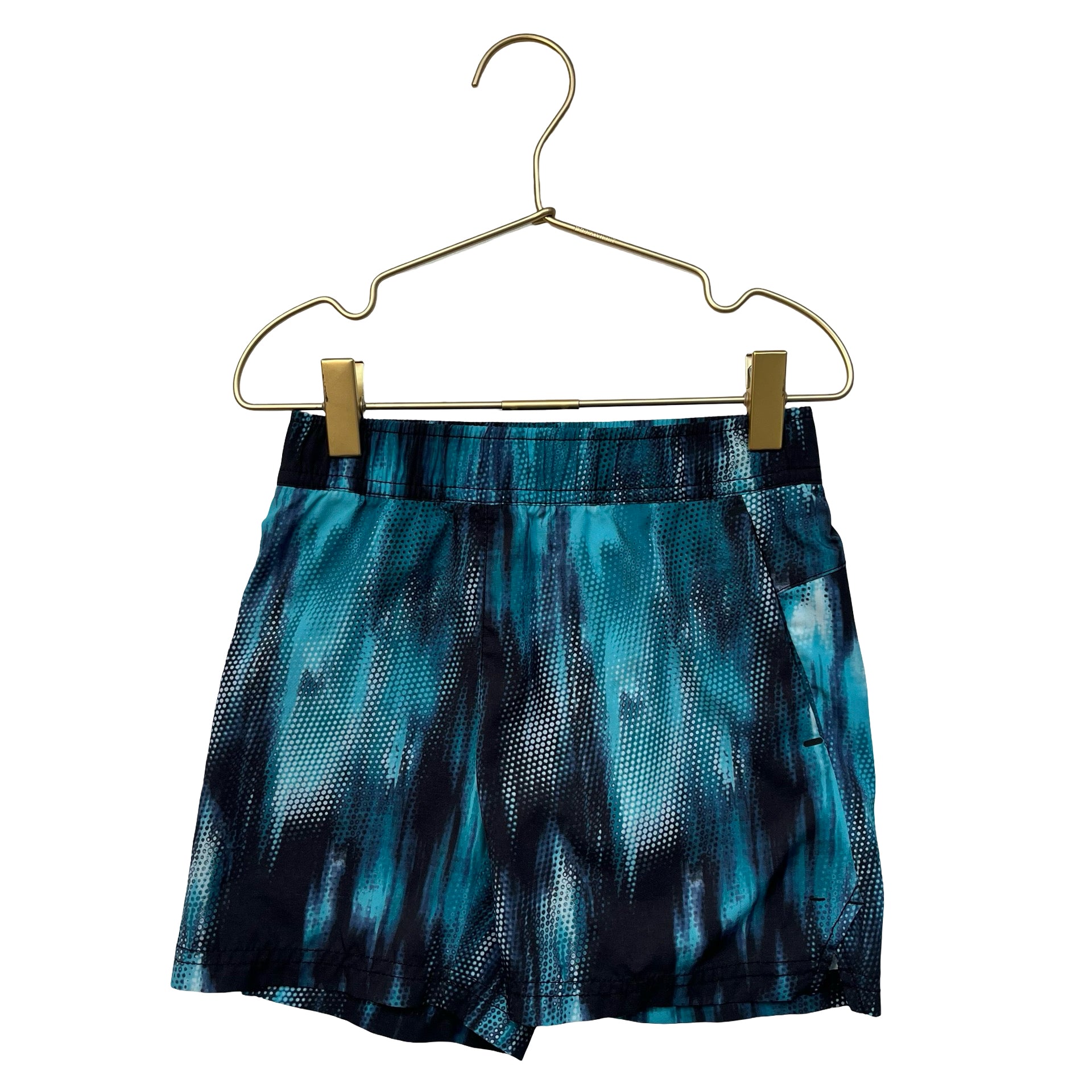 Old Navy Active Quick Dry Teal, White, Black Pattern Shorts - Size XS 5