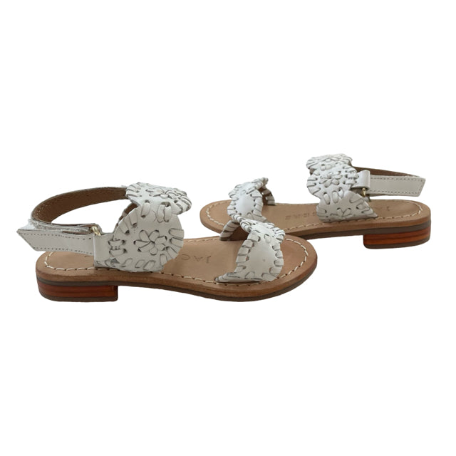 Jack Rogers White Sandals - Size 5 Estimated