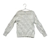 Crewcuts Ivory Cotton Cable-Knit Sweater - Size XS 4-5