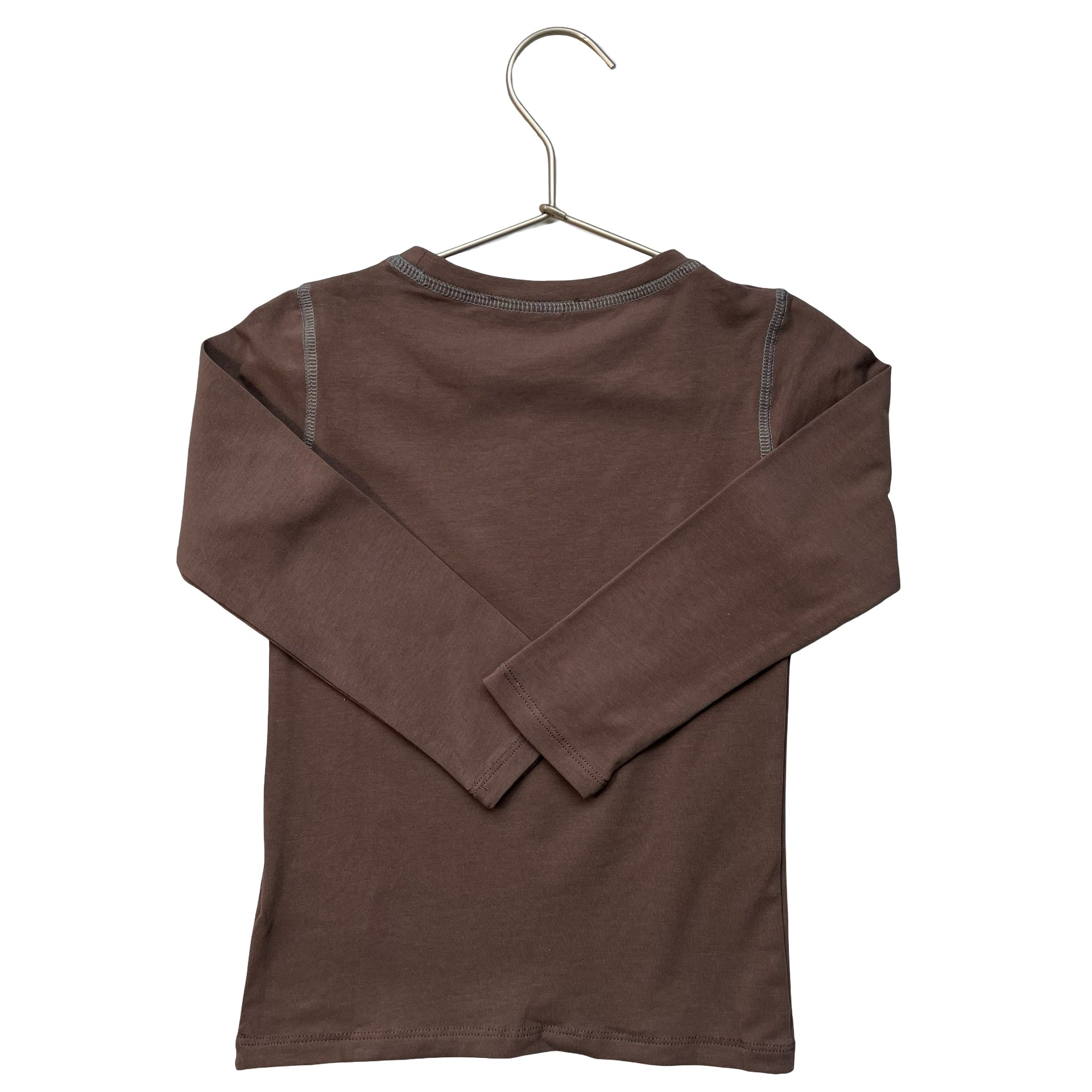 Zara Brown Fitted Layering Shirt - Size 4