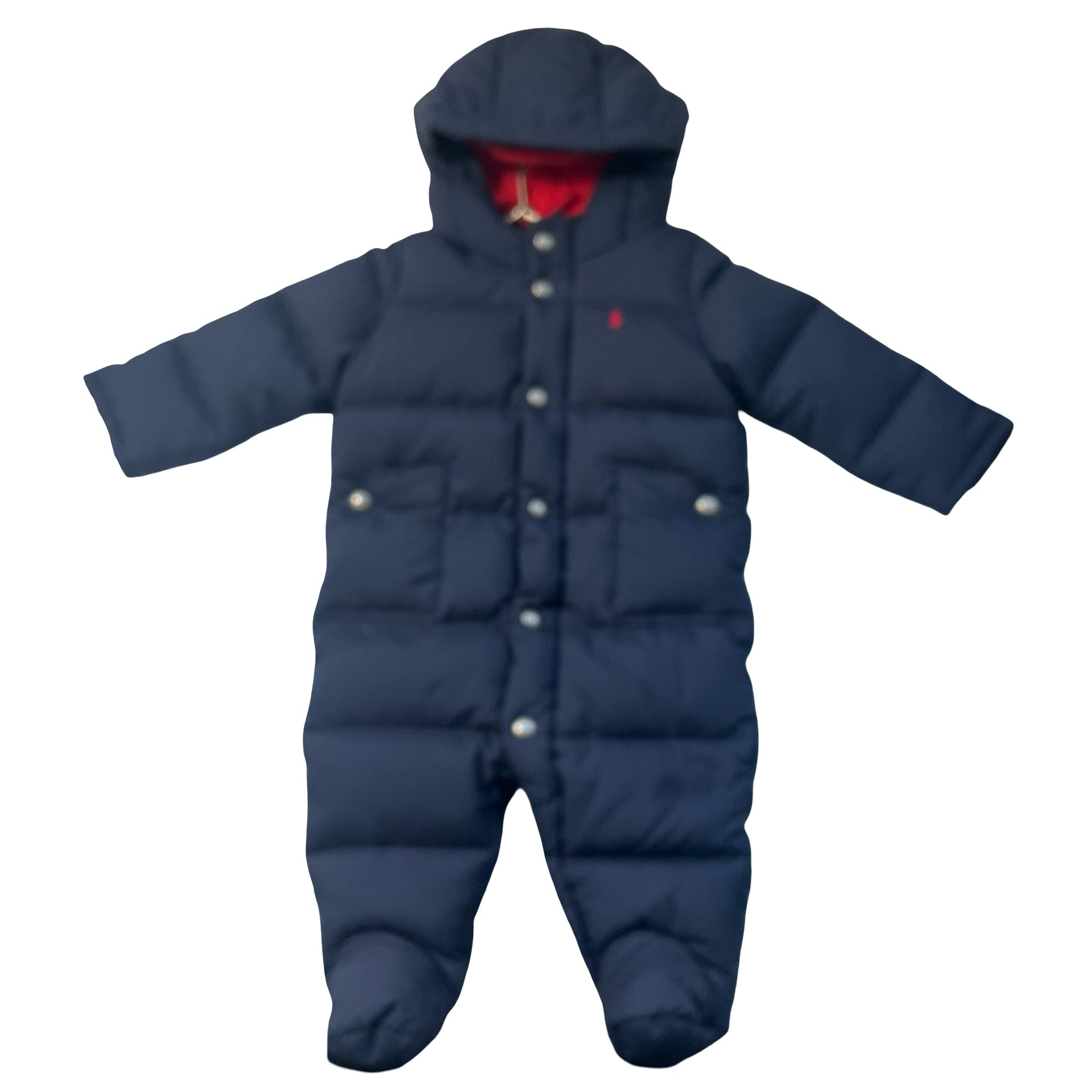 Ralph Lauren Navy Winter Bunting - Size 6 Mo