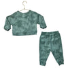 Baby Green Green Tie-Dye Joggers & Sweatshirt Set - Size 12-18 Mo