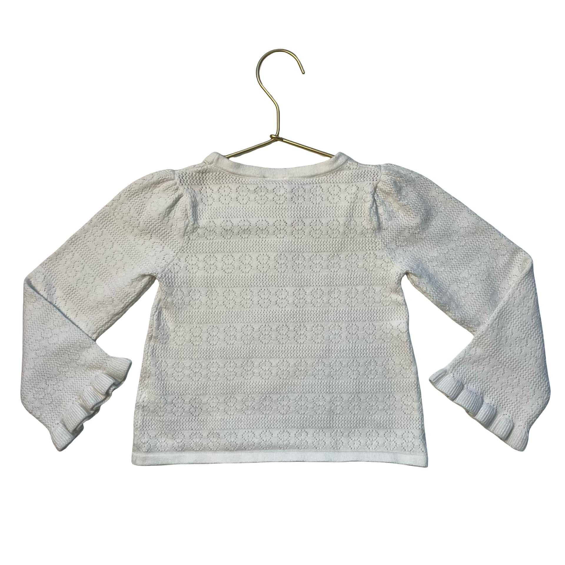 Janie and Jack Ivory Sweater - Size 3