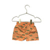 H&M Orange Alligator Print Swim Trunks - Size 3-6 Mo