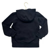 Nike Black Embroidered Logo Hooded Sweatshirt - Size 6