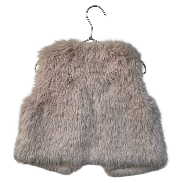 Baby Gap Pink Faux Fur Vest - Size 4