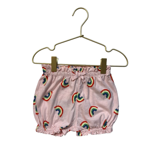 Baby Gap Pink Rainbow Print Bubble Shorts - Size 18-24 Mo