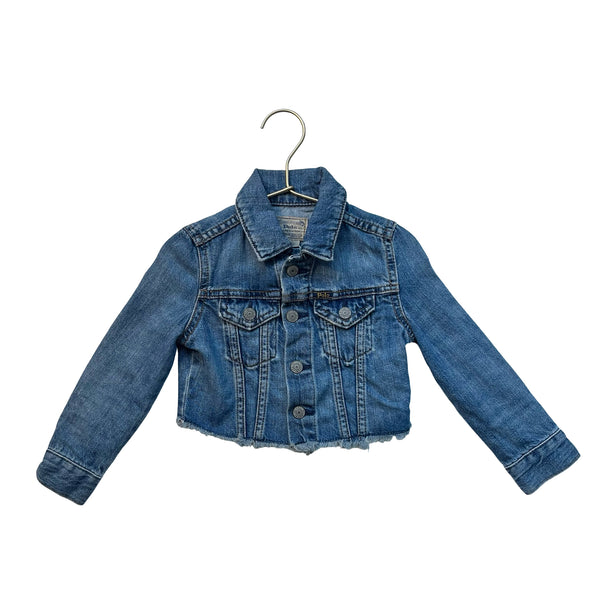 Polo Ralph Lauren Raw Hem 'Polo' Jean Jacket - Size 2