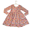 Hanna Andersson Peach Flower Print Dress - Size 5