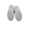Kensie Off-White & Silver High Top Sneakers - Size 1Y Big Kid