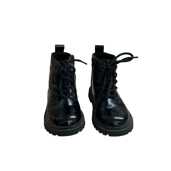 Zara Black Heart Boots - Size 24 (8)