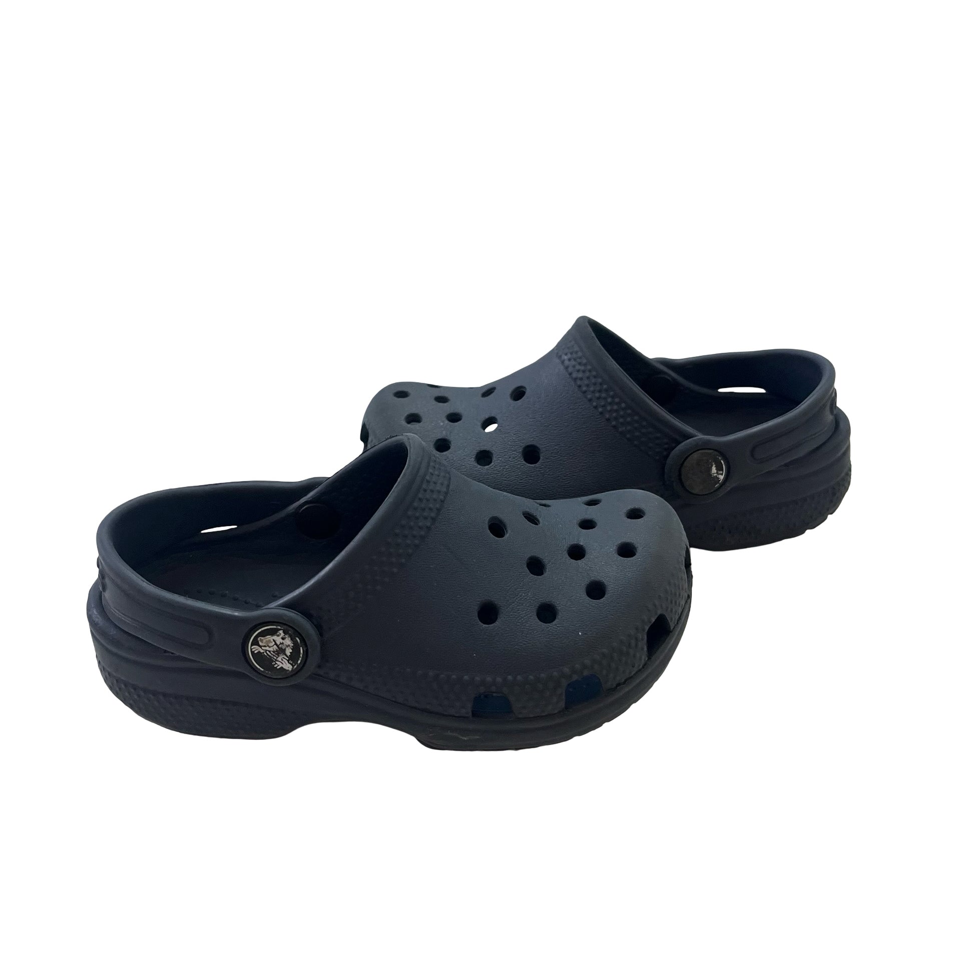 Crocs Navy Shoes - Size C9