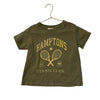 12PM Olive Green 'Hamptons Tennis Club' T-Shirt - Size S 4