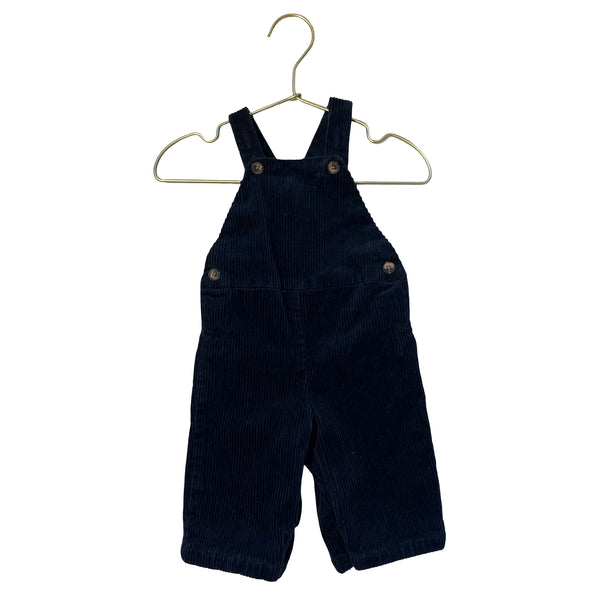 Amazon Essentials x Sofia Grainge Navy Corduroy Overalls - Size 0-3 Mo