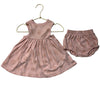 Rylee & Cru Pink Shell Print Dress & Bloomers - Size 6-12 Mo