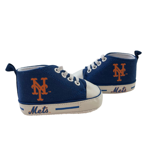 MLB New York Mets Soft Sole Shoes - Size 0-6 Mo
