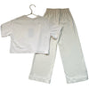 Zara Ivory T-Shirt & Wide-Leg Pants Set - Size 6-7