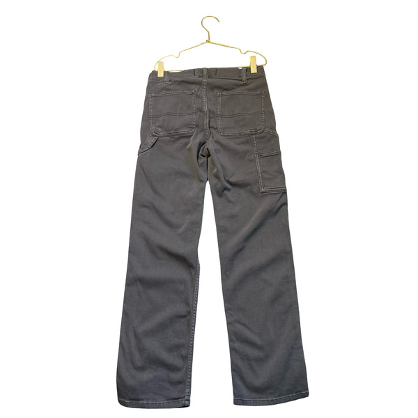 Abercrombie Kids 'Loose Fit' Dark Gray Carpenter Pants - Size 9-10