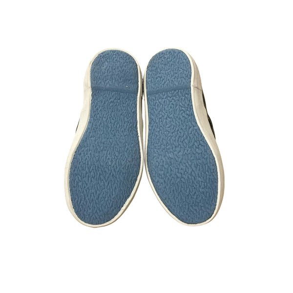 SeaVees 'Sage Camo Herringbone Twill Baja Slip On' Sneakers New in Box - 9C